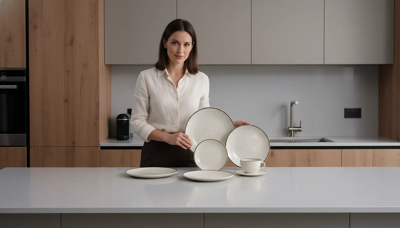 Aparelho de jantar substitui pratos avulsos?