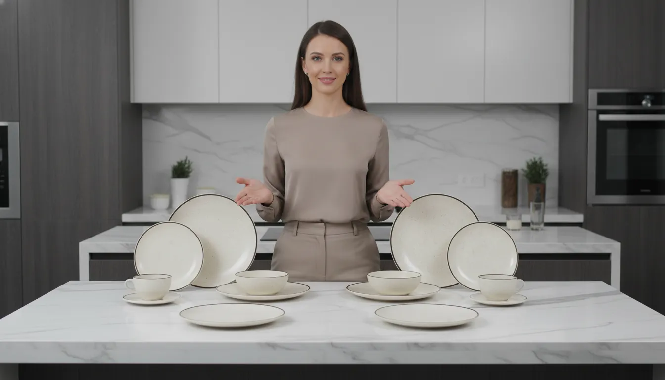 Aparelho de jantar para uso diário: o que priorizar