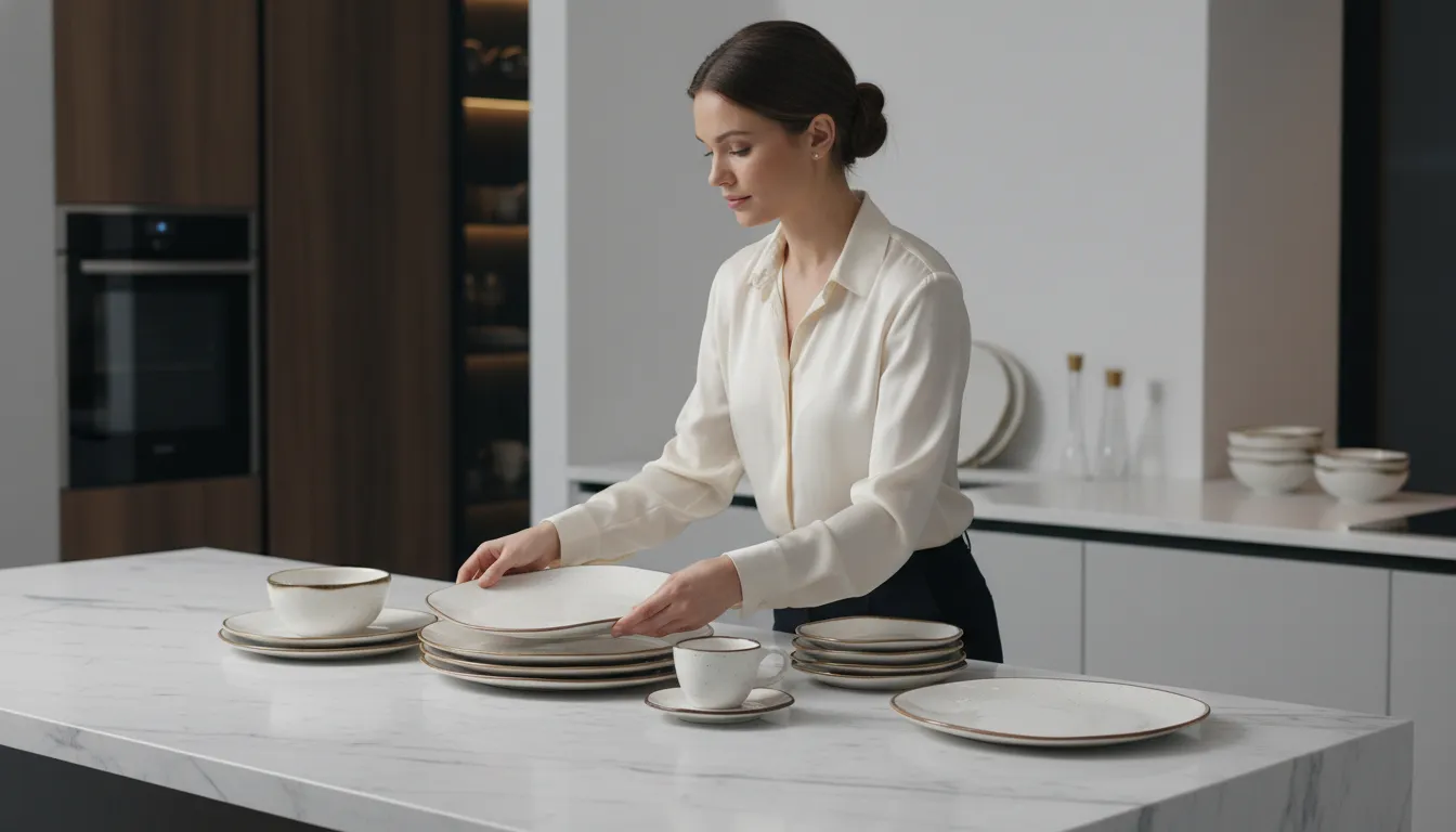 Diferença de manutenção entre porcelana, cerâmica e vidro