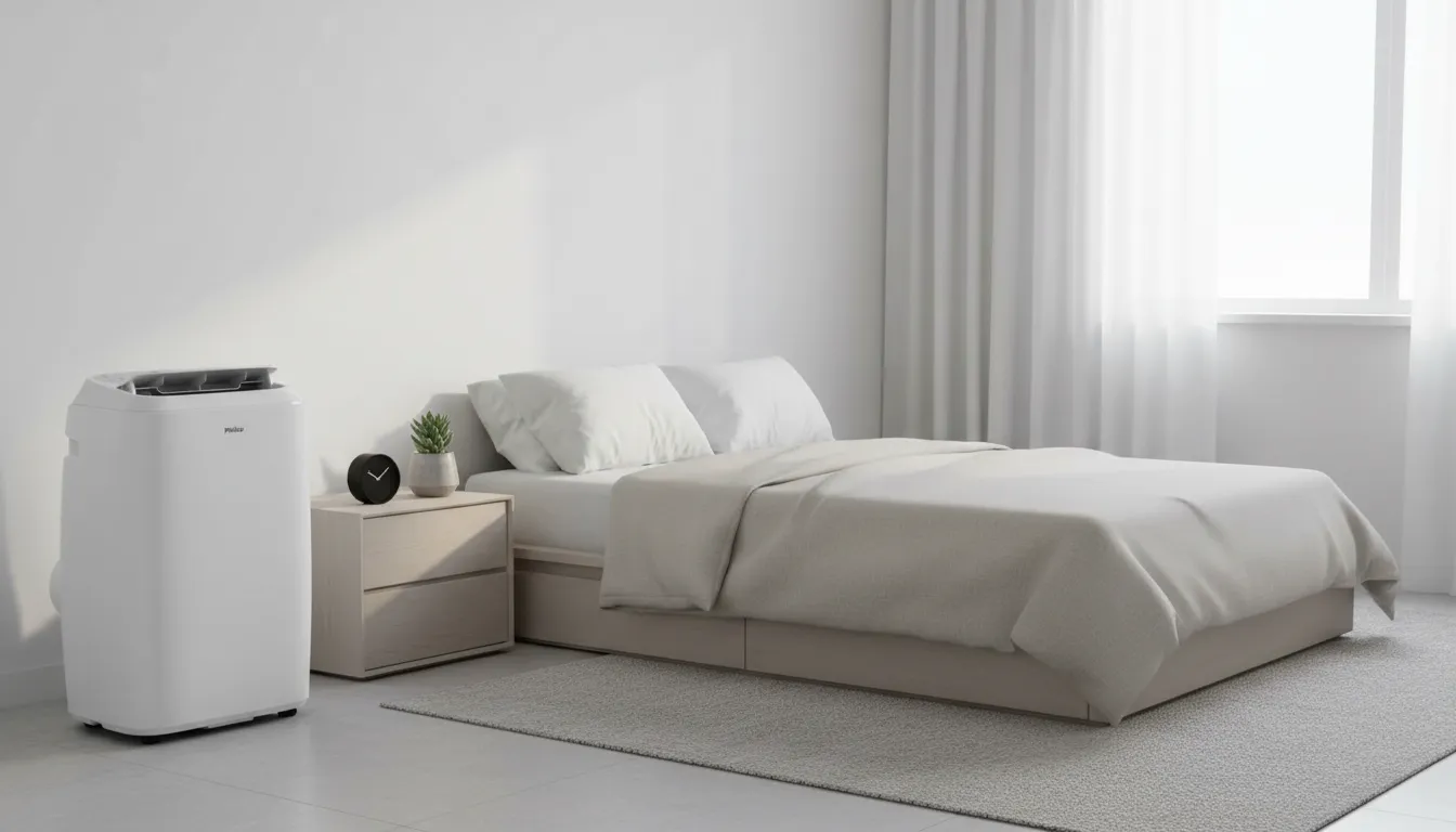 Nível de ruído aceitável para dormir de um Ar-condicionado Portátil