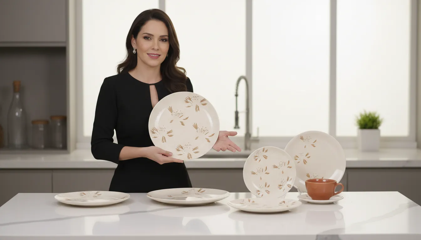 Aparelho de jantar com peças extras compensa?