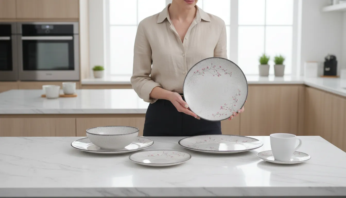 Aparelho de jantar grande vale a pena para uso doméstico?