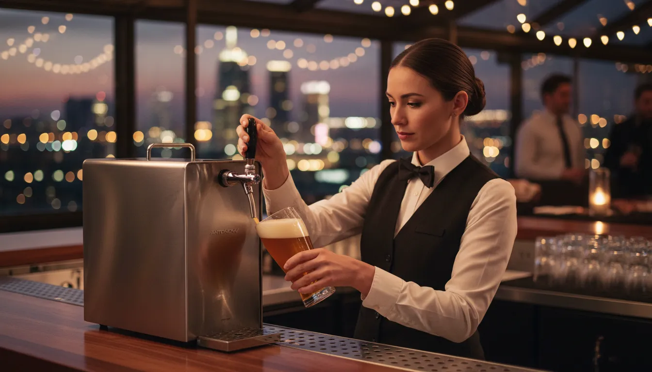 Chopeira elétrica para barril descartável ou retornável?