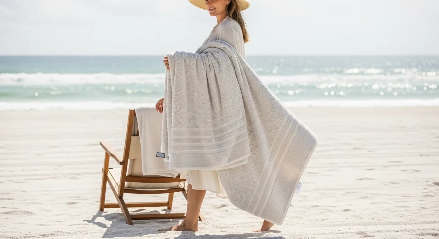 Toalhas de praia premium valem o investimento?