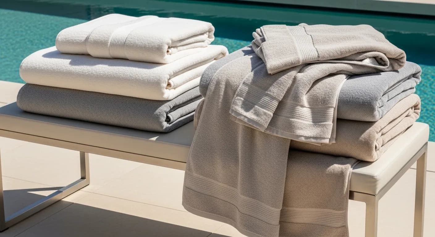 Toalhas de praia perdem absorção com o tempo?
