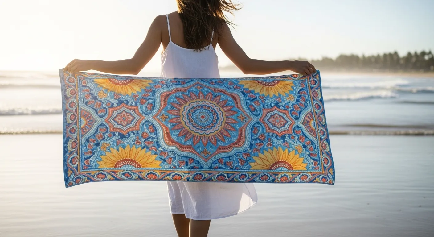 Toalhas de praia grossas demoram muito para secar?