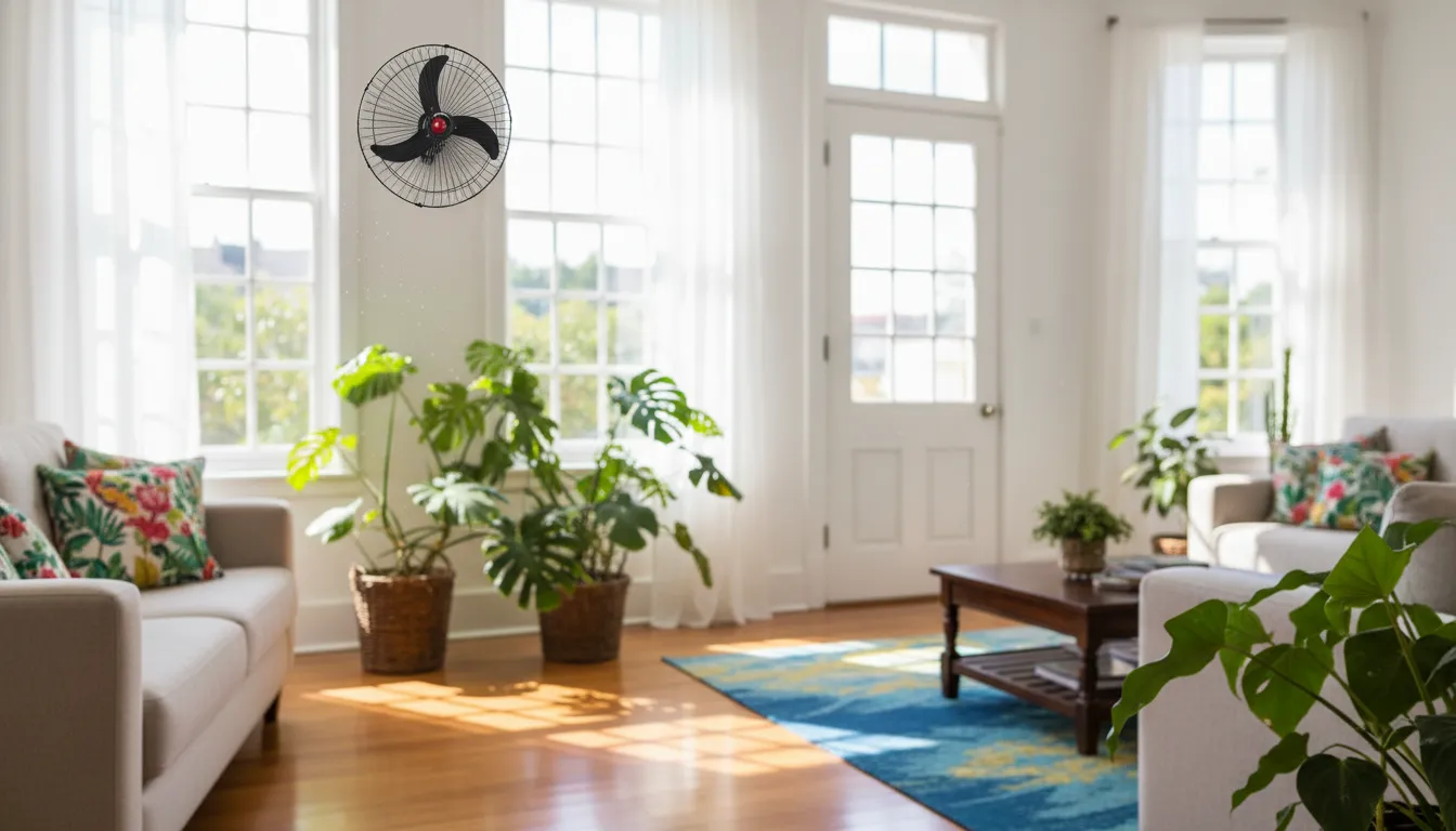 Ventilador de parede resolve espaço de 35m²?