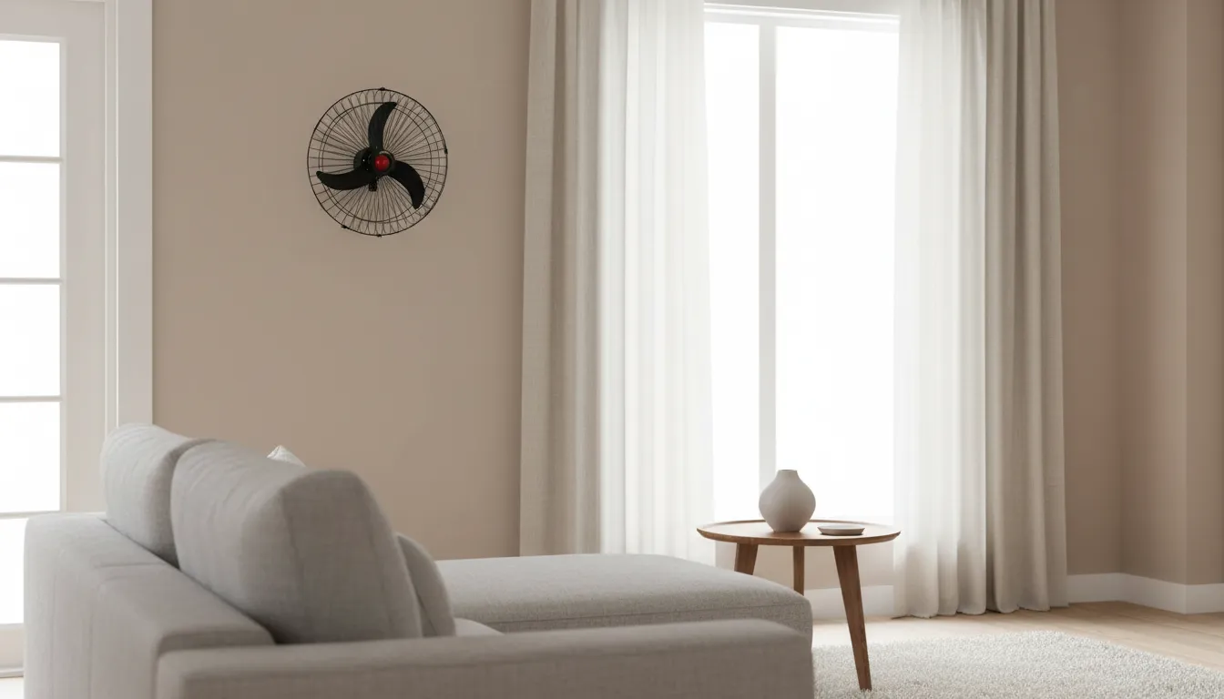 Ventilador de parede consome mais que ventilador de teto?