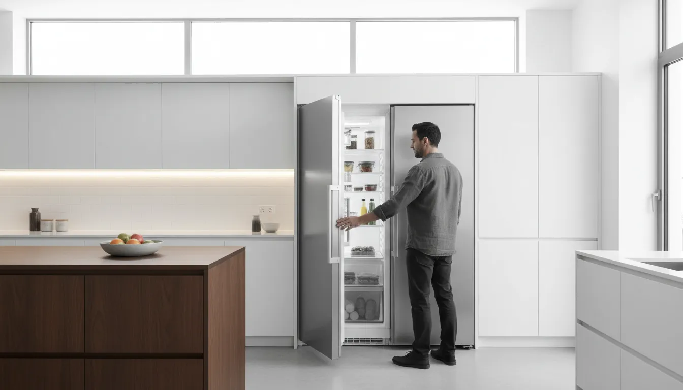 Geladeira inox frost free: qual tamanho ideal para apartamento de 50m²?