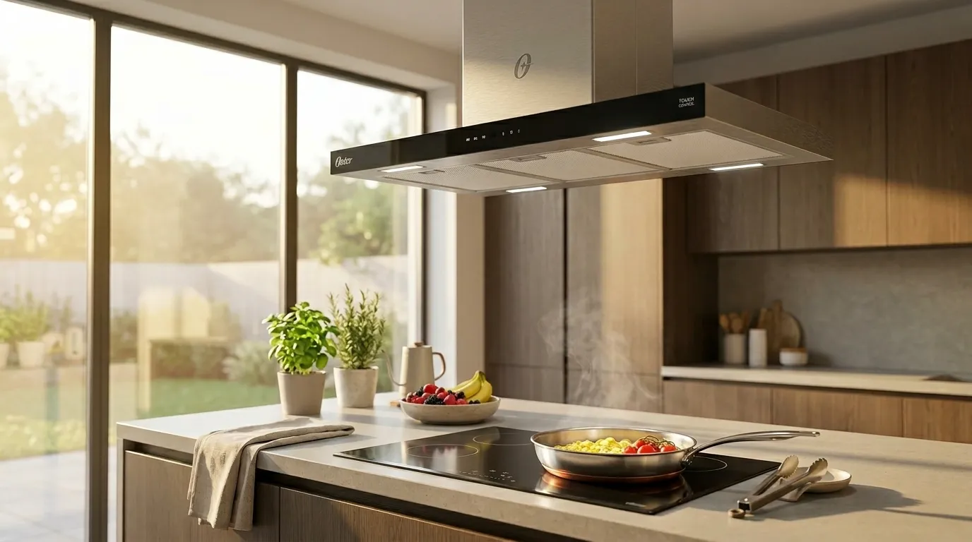 Qual coifa de ilha tem o melhor custo-benefício para cozinha planejada moderna?