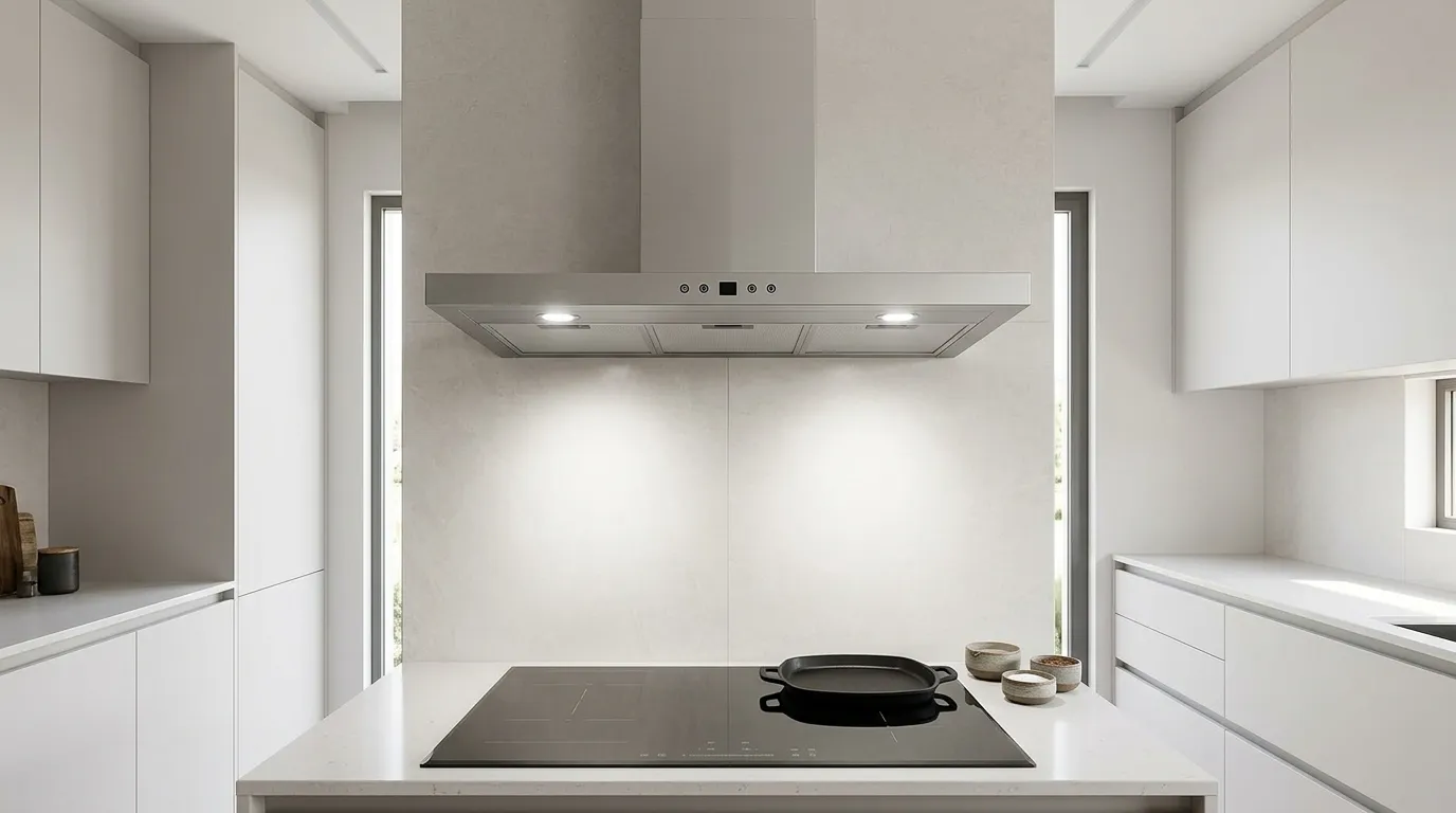 Coifa de Parede para Renovação de Cozinha Planejada: Como Escolher o Tamanho Certo?
