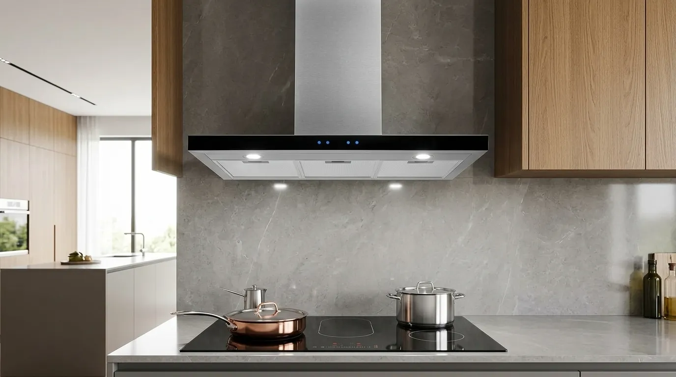 Coifa de Parede para Cozinha Integrada Silenciosa: Quais Modelos com Menos de 55 dB Comprar?