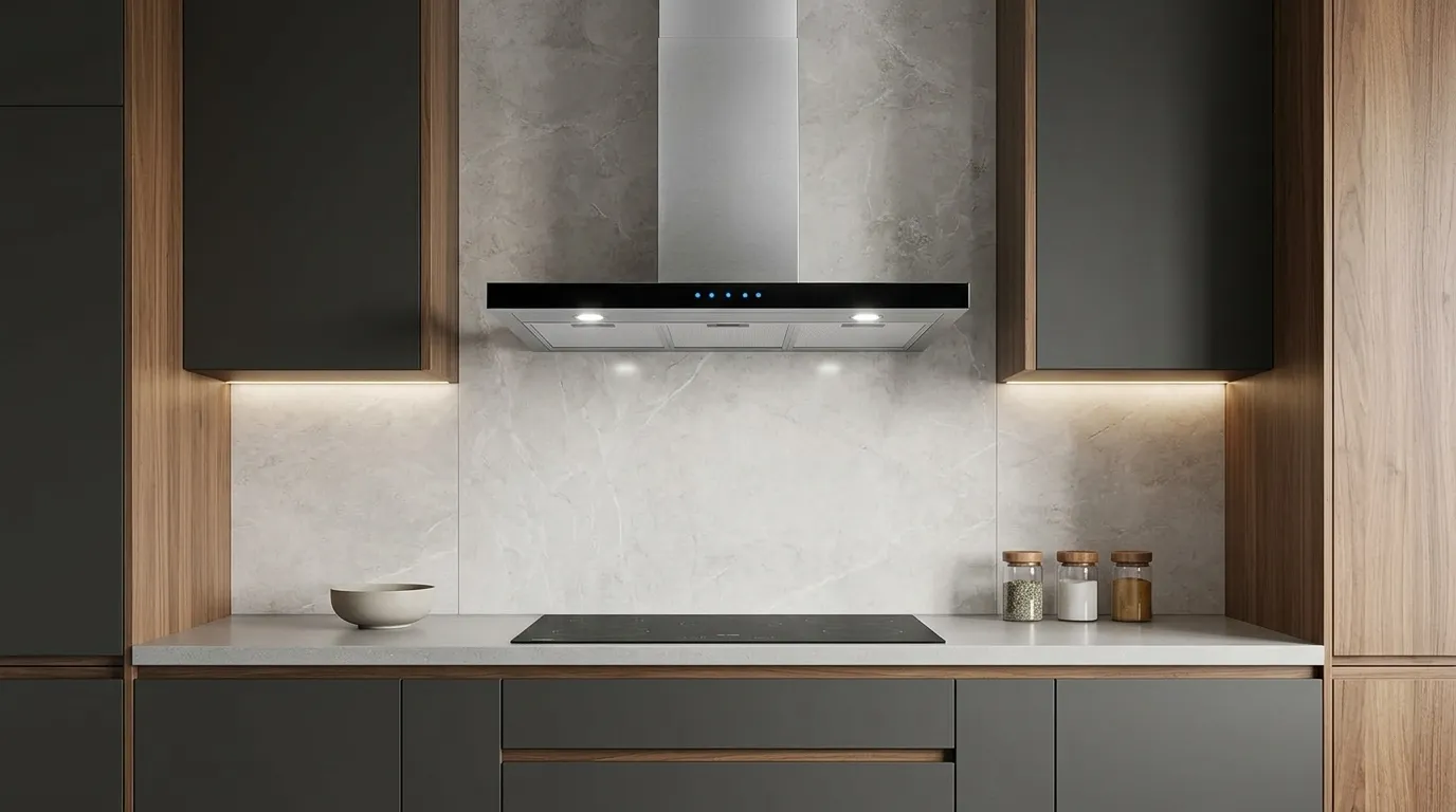 Coifa de Parede com Vidro Temperado e Inox: Qual Modelo Tem Melhor Acabamento Premium?