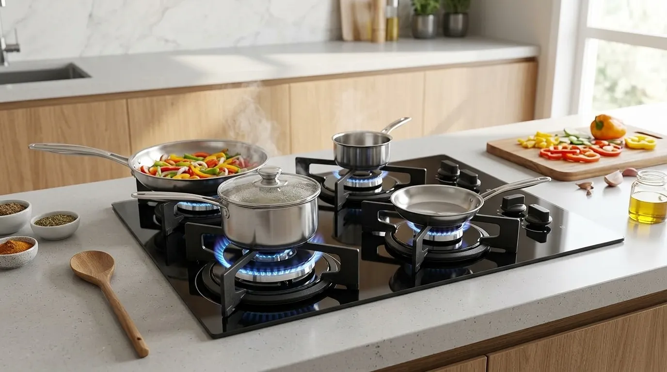 Quais São os Erros Mais Comuns ao Comprar um Cooktop a Gás 4 Bocas Pela Primeira Vez?