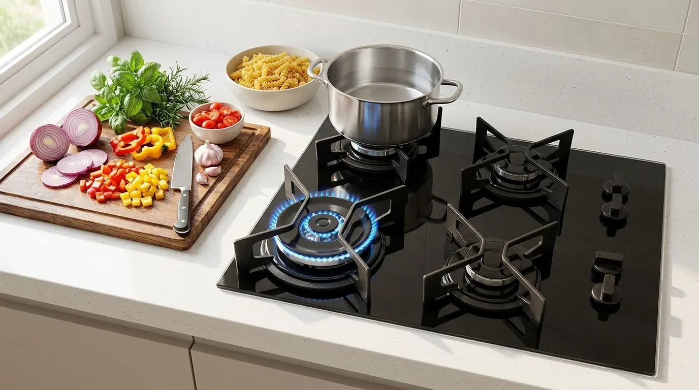 Cooktop a Gás 4 Bocas Para Cozinha Planejada: Qual Modelo Comprar Sem Erro de Medida?