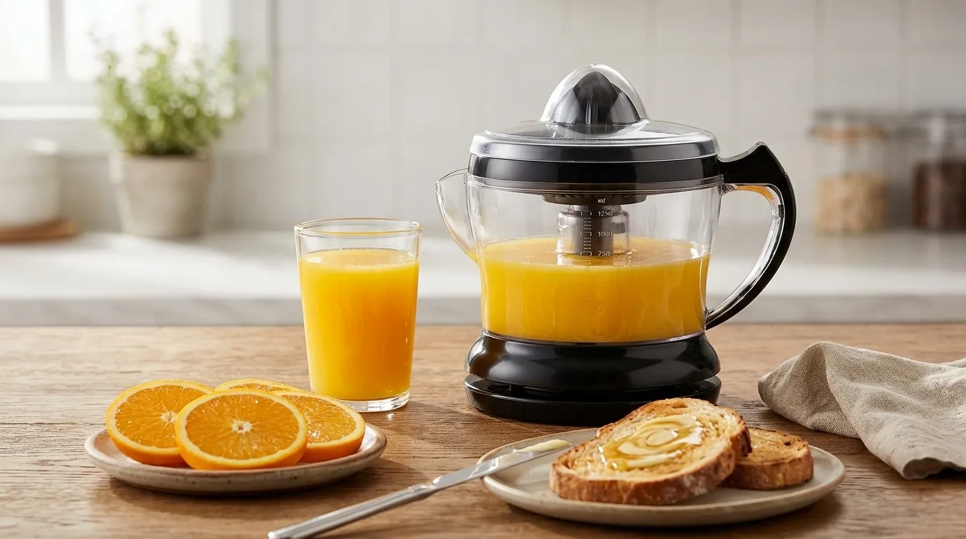 Espremedor Manual de Laranja de Alavanca ou Giratório: Qual Cansa Menos o Pulso em Uso Frequente?