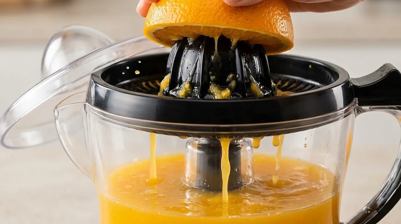 Como Usar o Espremedor Manual de Laranja Para Extrair o Máximo de Suco Sem Forçar as Sementes?