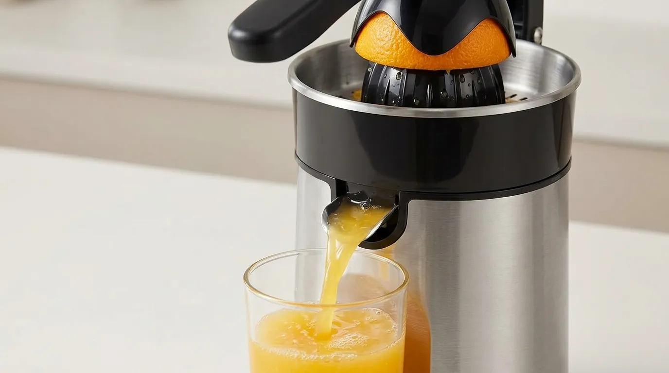 Espremedor Elétrico de Laranja ou Centrífuga: Qual Extrai Mais Suco e Desperdiça Menos Fruta?