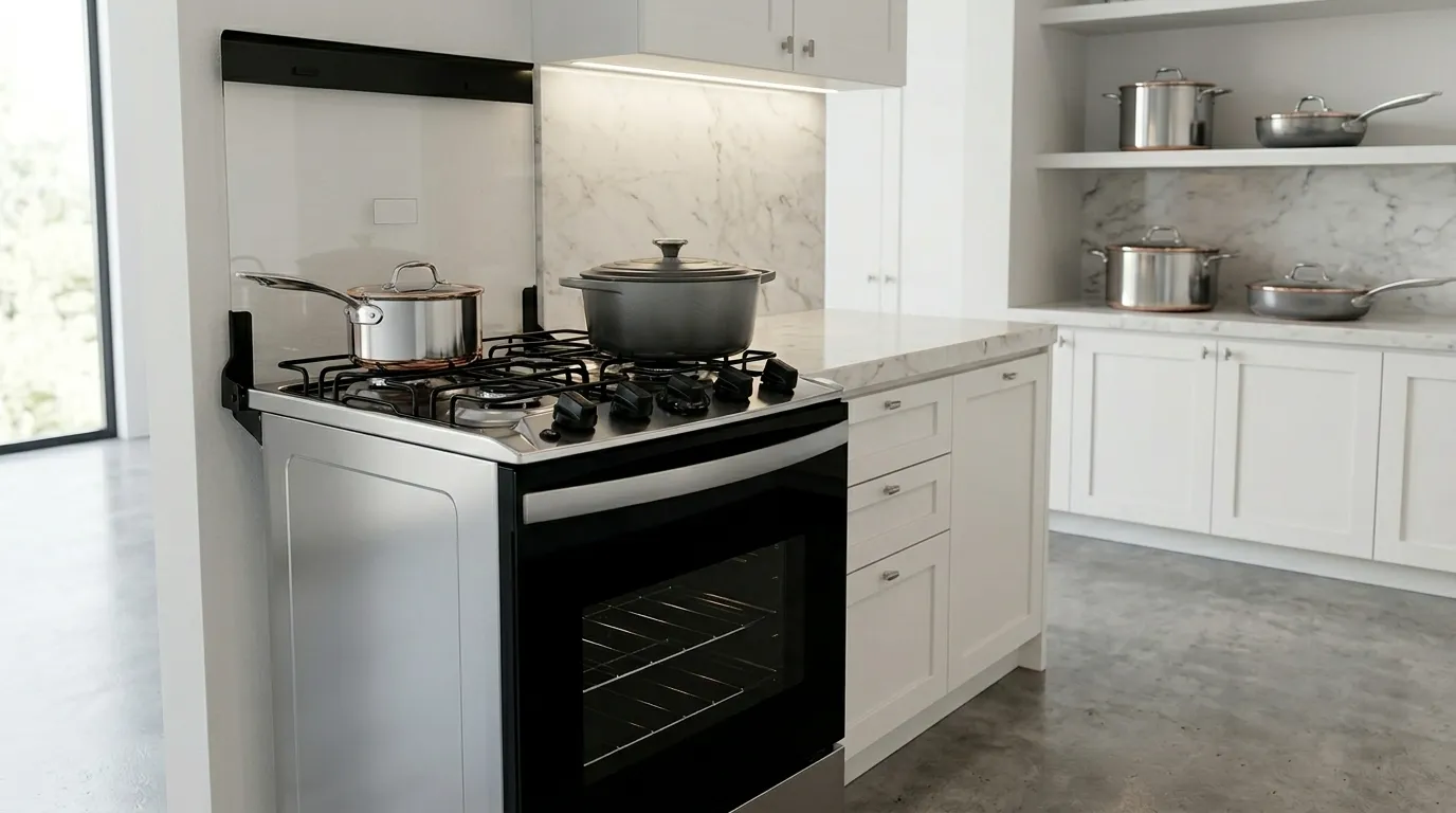 Fogão 4 Bocas Mesa de Inox Para Quem Assa Muito: Qual Forno Integrado Distribui Melhor o Calor?