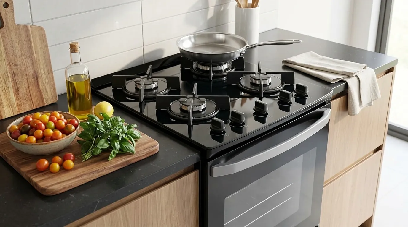 Fogão 4 Bocas Mesa de Vidro ou Cooktop a Gás 4 Bocas: Qual Faz Mais Sentido Para Cozinha Planejada?