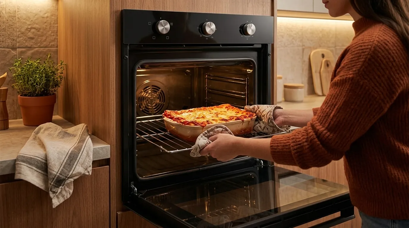 Forno de Embutir a Gás Com Revestimento Interno em Porcelana: Qual a Vantagem Real na Limpeza?